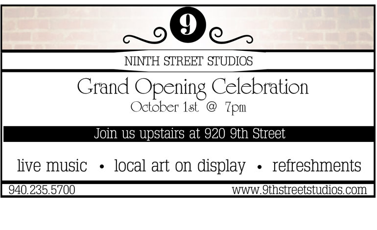 9th Street Studios – Grand Opening Soon