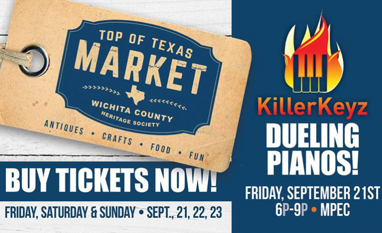 Top of Texas Market is back. Sept 21-23